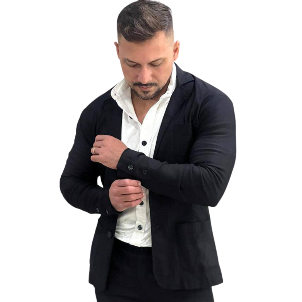 blazer masculino slim exclusivo bengaline