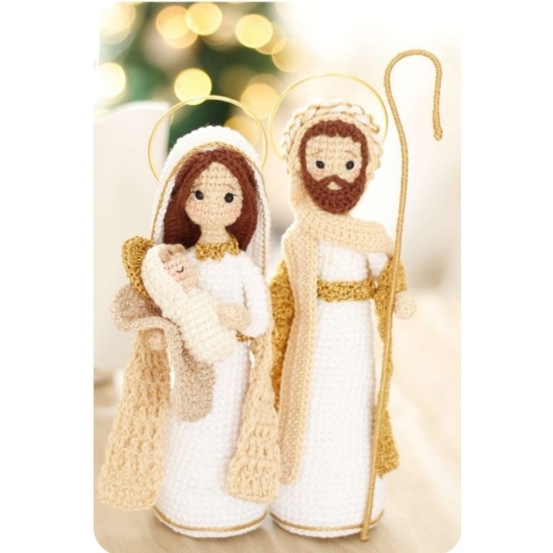 sagrada família amigurumi/ sagrada família
