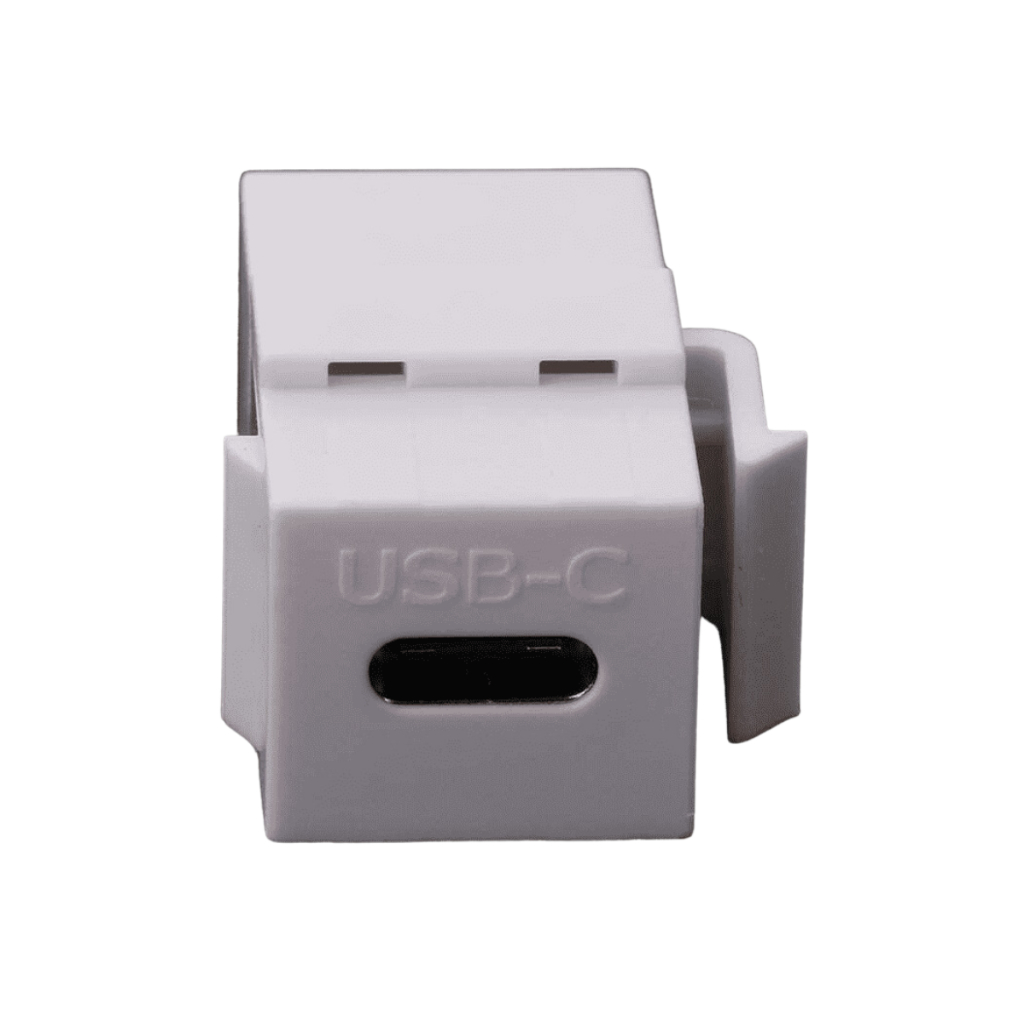 Conector Emenda Tomada Keystone Usb Tipo-C 2.0 Transferência de Dados