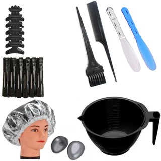 KIT TINTURA COM CUMBUCA PROTETOR DE ORELHA ESPATULA BICO DE PATO PRESILHA