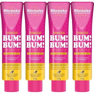 Kit 4 Gel Firmador De Bumbum Barriga Coxas E Abdômen 150g