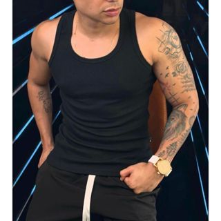 Camiseta Regata Americana Masculina Canelada