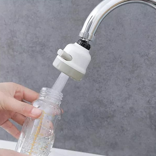 Bico Arejador de Torneira Anti Respingo /Filtro com Rotação 360° 3 Jatos em Oferta na Shopee