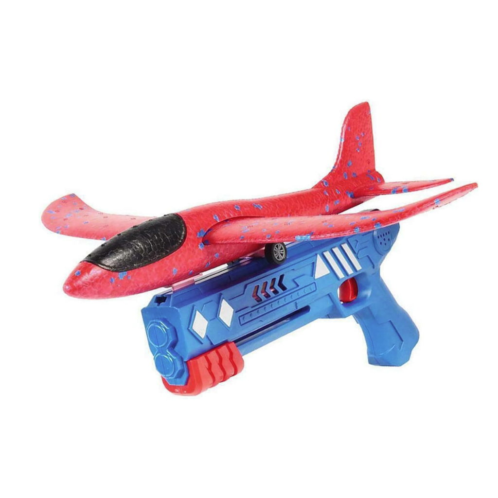 Lançador De Avião de Brinquedo Infantil Com Avião na Caixa