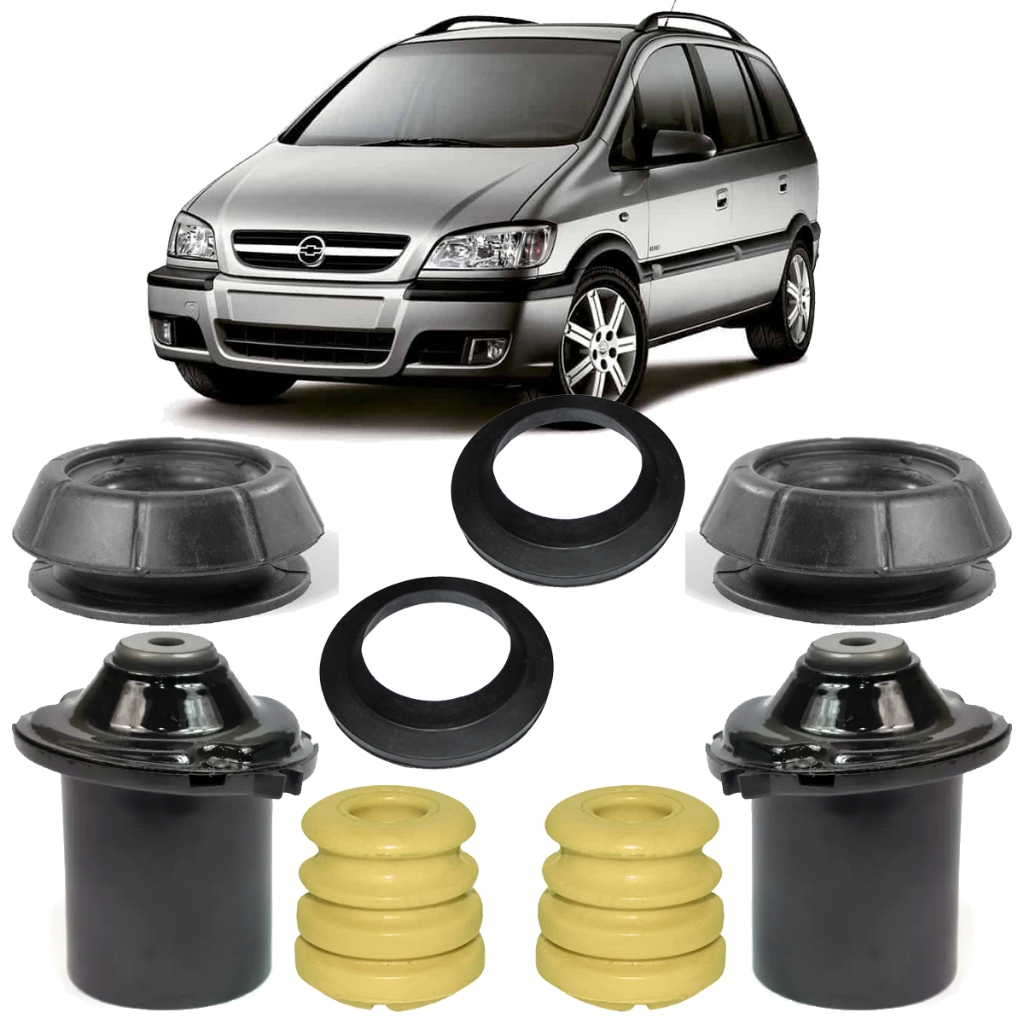 Kit Batente Amortecedor Dianteiro com Calço de Mola Zafira 2001 até 2012