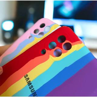 Capa Capinha listrada candy colors arco-íris colorida A01 A02 A02S A03S A10 A10S A11 A12 A20 A21S A22 A30 A31 A32 A51 A52 A70 A71 A72 S20 FE S21 S21 PLUS J2 PRIME J4 PLUS J4 CORE J5 PRIME J6 J7 PRIME J8 S8 S8 PLUS S9 S10