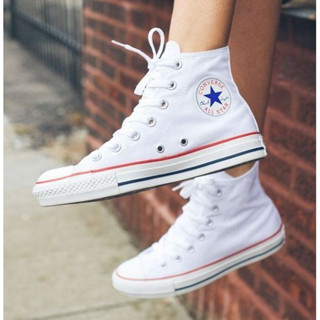 Bota Casual All Star Preta Branca vermelha marinho