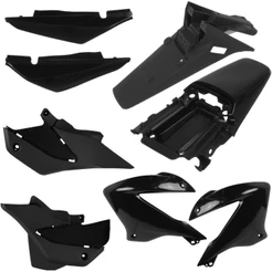 Kit Plasticos NXR 125 150 Bros Carenagem Tampas - Sub Tampas - Lateral - Rabeta - Paralama Traseiro