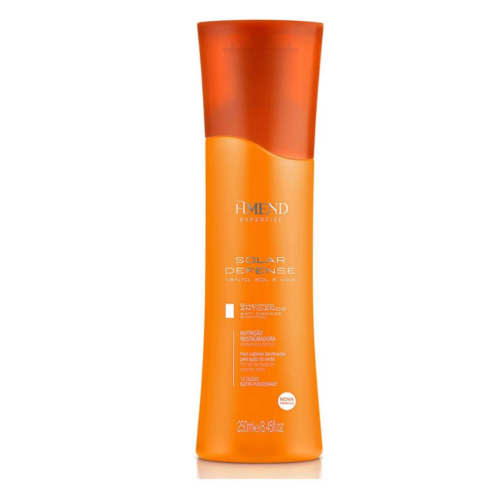 AMEND SHAMPOO ANTIDANOS EXPERTISE SOLAR DEFENSE 250ML em Oferta na Shopee
