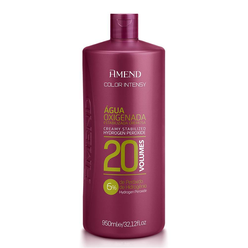 Amend Água Oxigenada 20 volumes Color Intensy 950ml em Oferta na Shopee