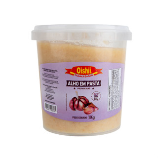 Alho em pasta sem sal 1KG