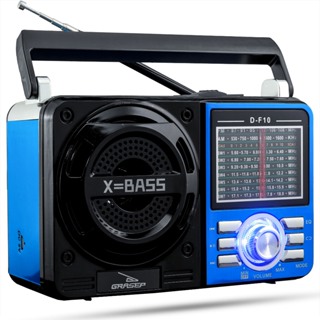 Caixa de Som Retrô Vintage  Radio Am Fm Usb Sd Aux P2 Analógico em Oferta na Shopee