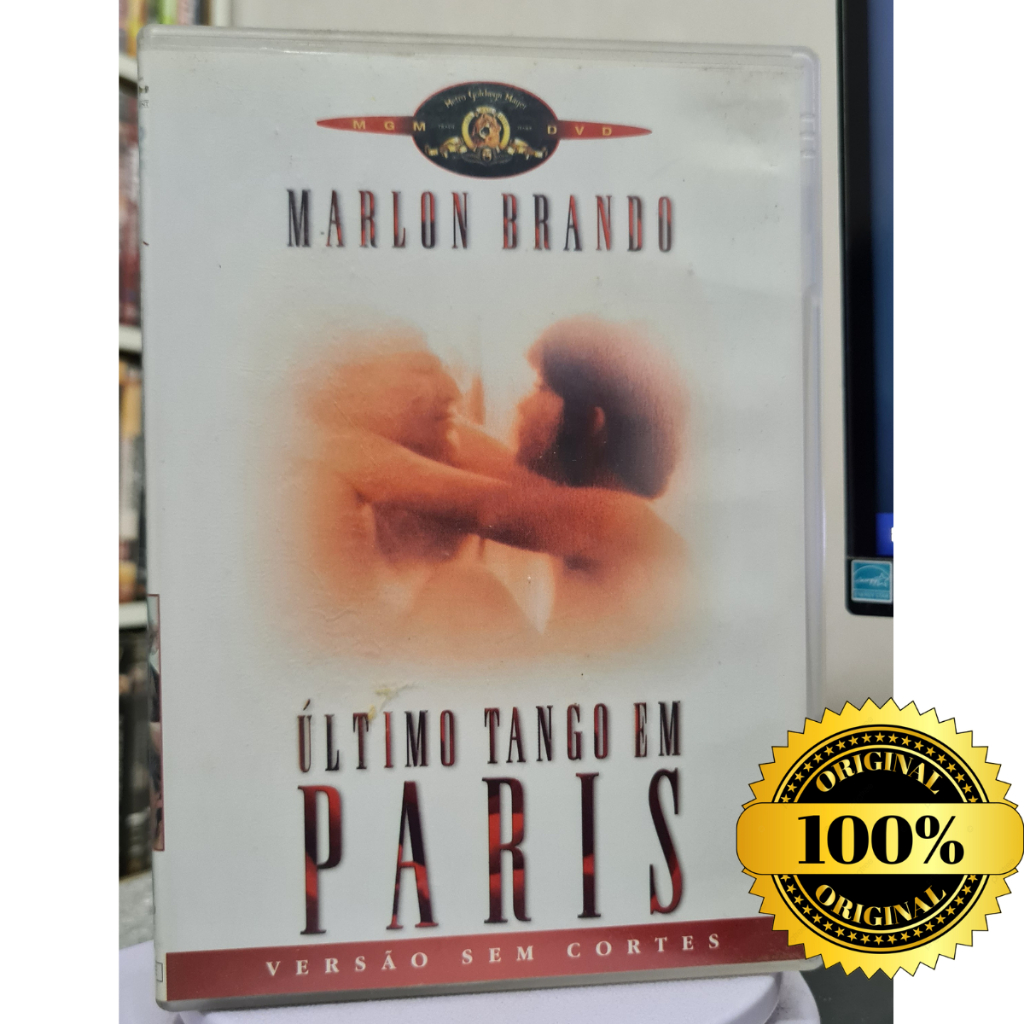 DVD  O Último Tango em Paris - Paixão Desenfreada.