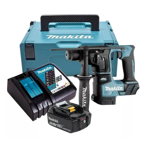 Martelete Bateria 18v 5ah Makita Dhr171 Carregador Rapido E Maleta em Oferta na Shopee
