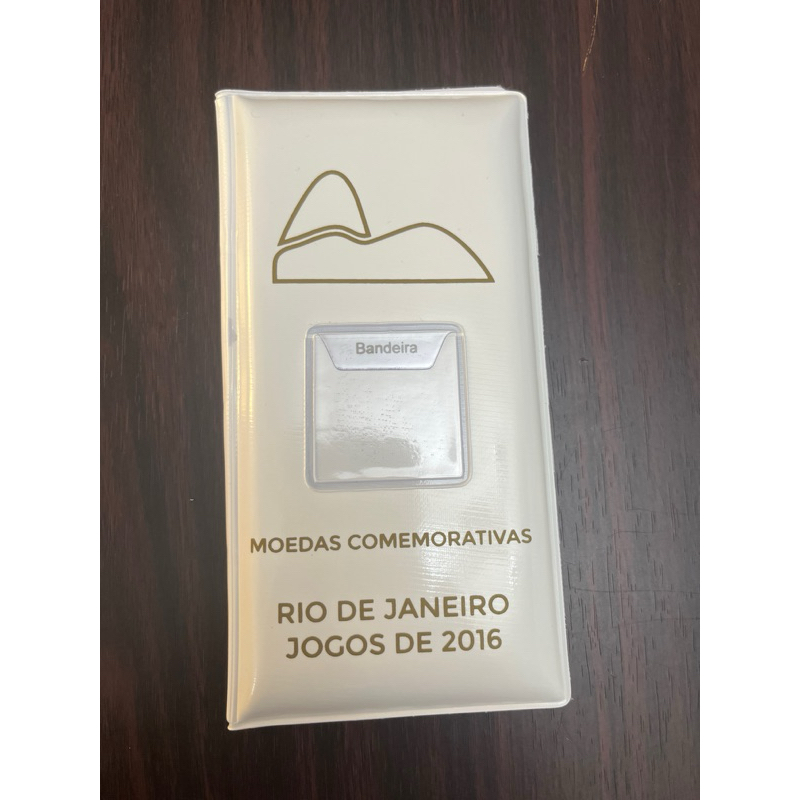 álbum para moedas das Olimpíadas Rio 2016 branco