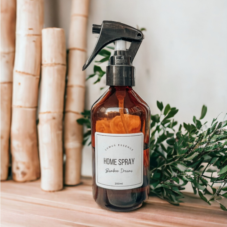 Home Spray Bamboo Dreams Vidro Âmbar 200ml