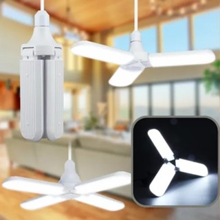 Lâmpada Led 45w Pétalas Dobrável Ajustável Forte 3 Folhas Cor da luz Branco-Frio