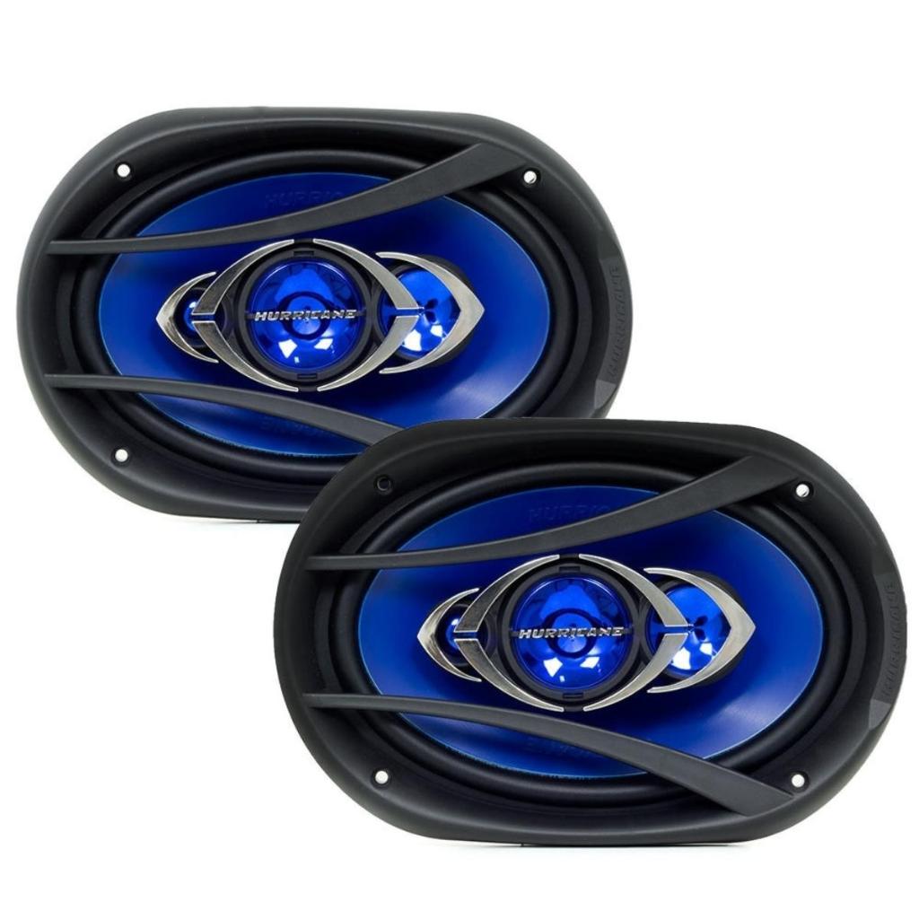 Alto Falante 6x9 Polegadas Hurricane 180w Rms CM69 Quadriaxial 4 Ohms Bobina Simples 180W RMS Par em Oferta na Shopee