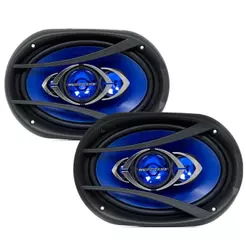 Alto Falante 6x9 Polegadas Hurricane 180w Rms CM69 Quadriaxial 4 Ohms Bobina Simples 180W RMS Par