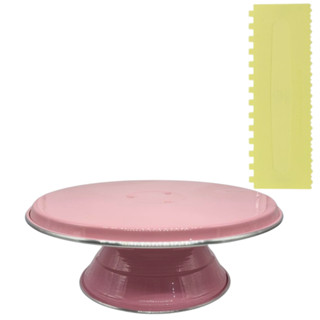 Kit Confeitaria Bailarina Giratória N°30 Confeitar Bolos + Espátula Decorativa de Bolos N°1