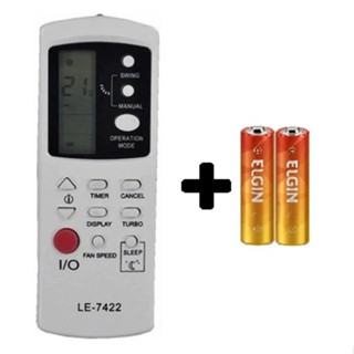 CONTROLE PARA AR CONDICIONADO PHILCO LE-7422
