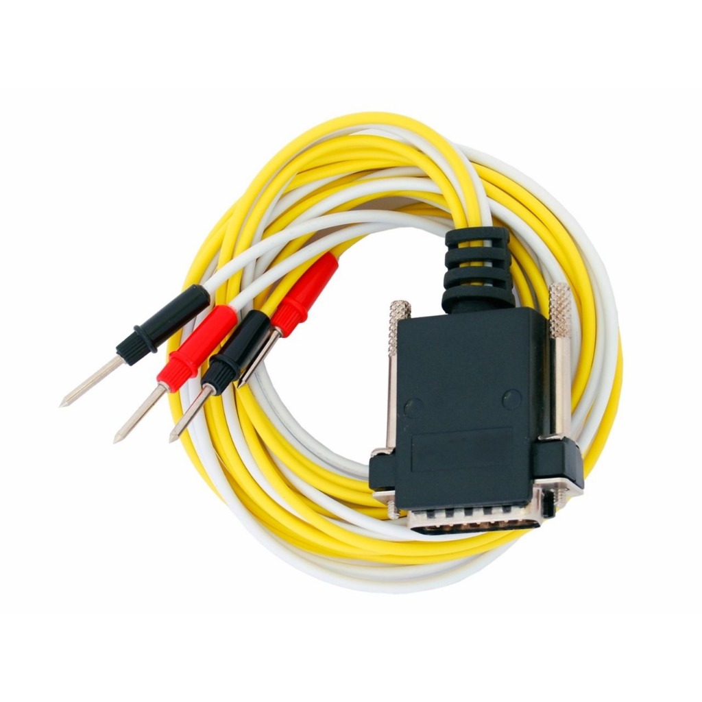 Cabo 75 para Neurodyn 10 Canais e Heccus Turbo - Cor Branco/Amarelo - Ibramed