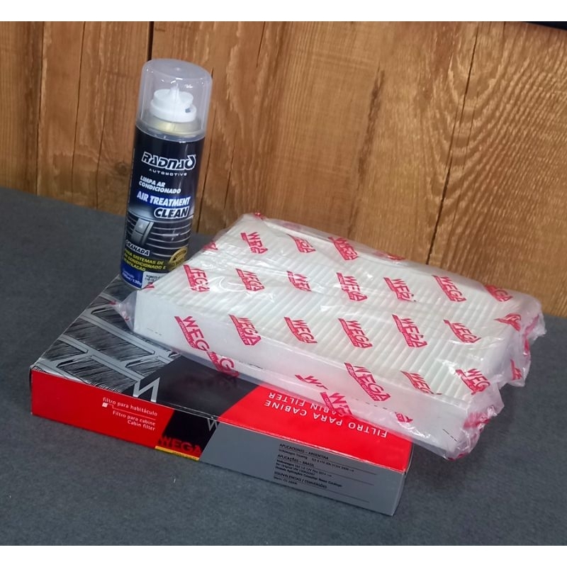filtro Ar condicionado up 1.0 12v Flex  2014 em diant. + Granada Limpa Ar condicionado