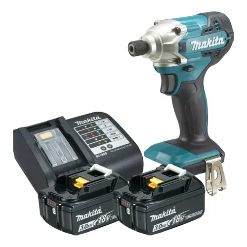 Parafusadeira De Impacto 2 Baterias 18v 3ah Dtd156 Makita - Home & Living