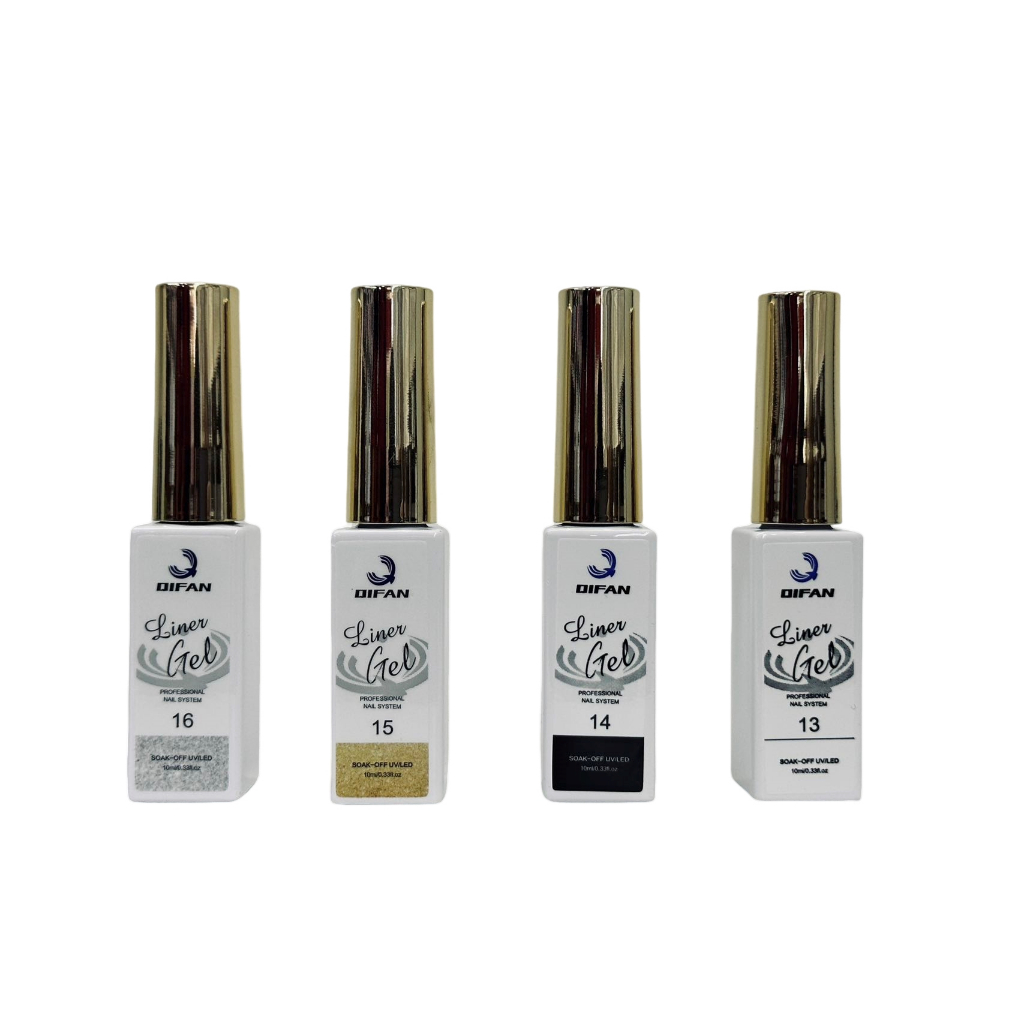 Esmalte Em Gel Liner QIFAN Lançamento Pincel Ultra Fino Para Unhas Nail Art