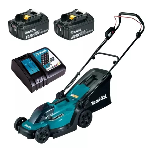 Cortador De Grama 2 Baterias 18v Makita Dlm432z + Carregador Rapido em Oferta na Shopee