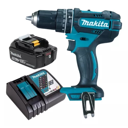 Furadeira Parafusadeira A Bateria 18v 5ah Makita Dhp482 Bivolt em Oferta na Shopee