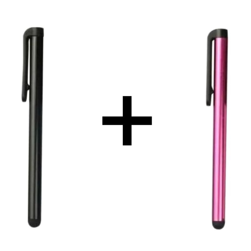 Kit 2 caneta touch screens capacitativa mini tablet/celular