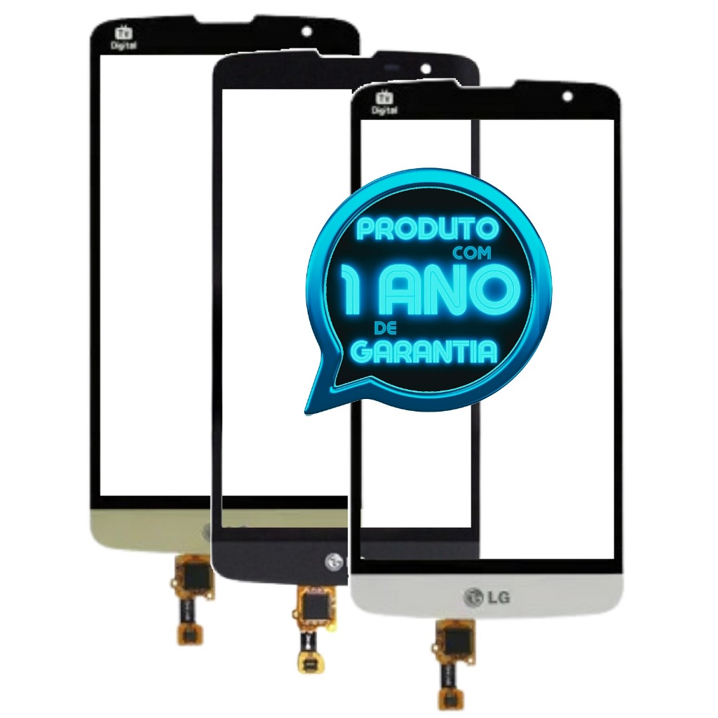 Tela Touch Compatível Com LG Prime D337 Visor Frontal + Testado + Envio Hoje!