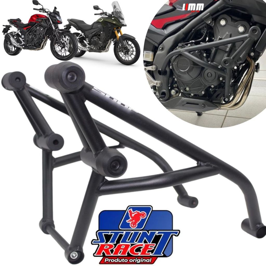Protetor Stunt Race CB 500 F / X Honda Slider proteção motor e carenagem Stunt cage CB500 500F 500X