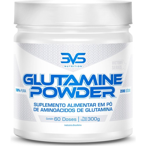 Glutamina 100% Pura Powder 150g e 300g - Fórmula Avançada Com Insumos Importados E 5g De Glutamina Por Dose