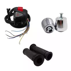 Punho De Partida Cb 500 Universal Manopla Cargo Peso Pcx 150