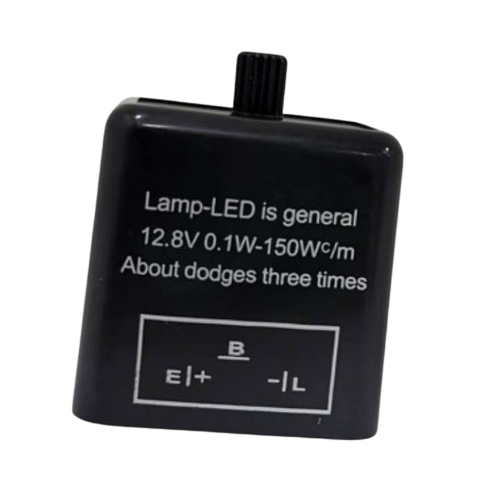5/10/15/20 Relê 12.8v De 3 Pinos Preto Pisca Led  Relé De Flash De Luz Led De Controle Seta Veicular