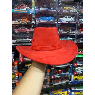 Chapéu Cowboy Vermelho Simples