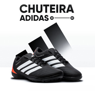 Chuteira Costurada Society Premium Bordada Trave Envio Imediato