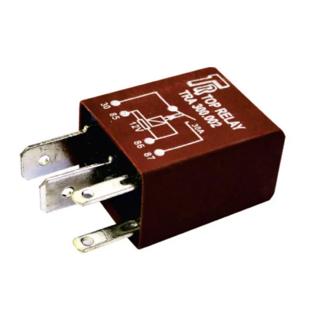 Relé Mini Auxiliar 12V 4T