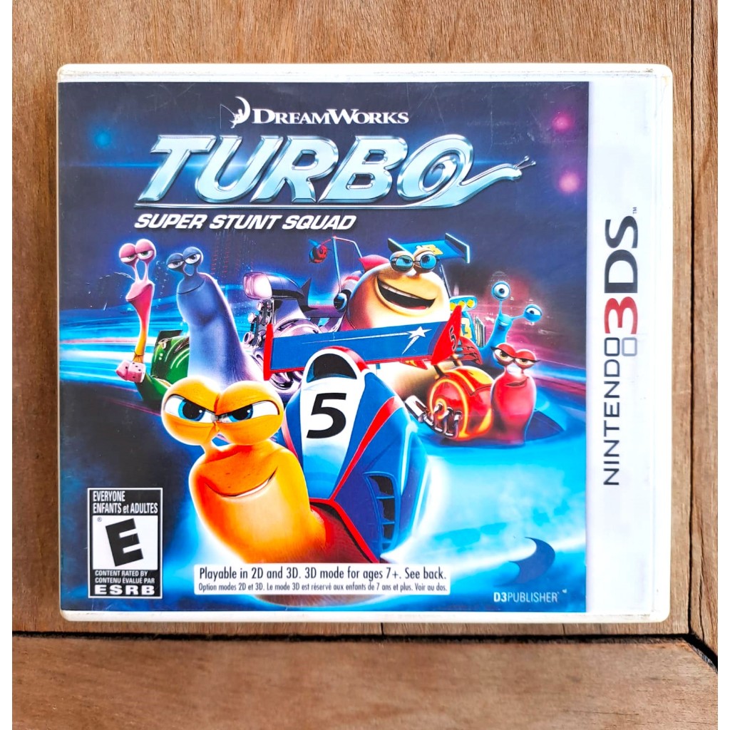 Turbo Super Stunt Squad (mídia Física) - Nintendo 3DS