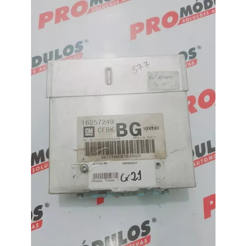 Modulo Injeção Corsa 1.6 8v - 16257249 - Cfbk ( Bg )
