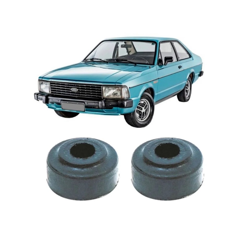 Par Bucha Superior Amortecedor Dianteiro Ford Belina Corcel DelRey Pampa