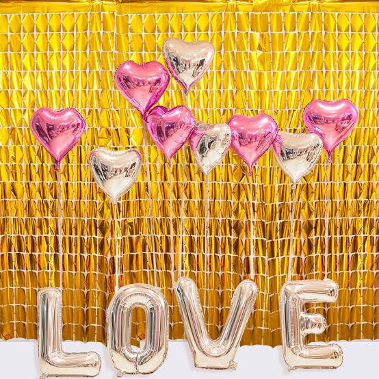 Kit 2/3 Cortina QUADRADA Metalizada Festa 1mx2m painel decoração em Oferta na Shopee