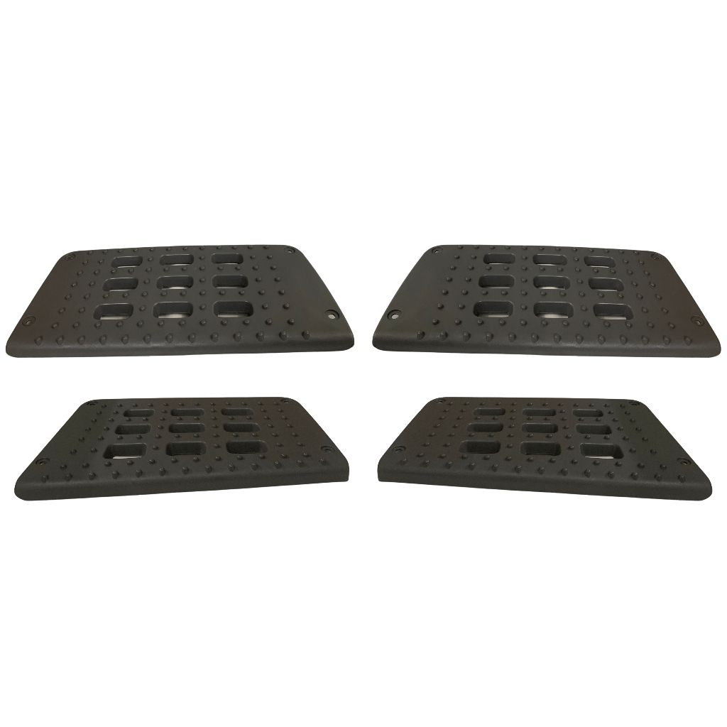 Kit 04 Tapete Estribo Degrau Ambos Lados Superior e Inferior Vw Constellation 15180 24250 17280