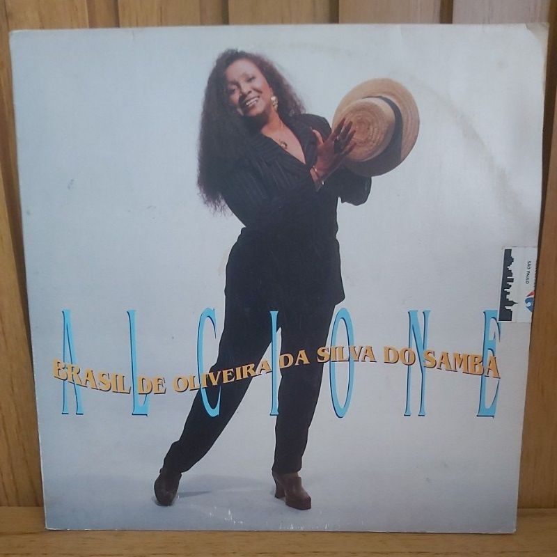 LP disco vinil Alcione - Brasil de Oliveira da Silva do Samba.