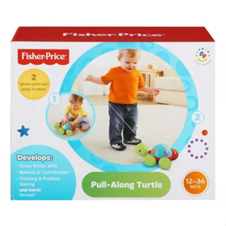 Brinquedo Infantil Empurra Tartaruga Fisher Price - Mattel Y8652 em Oferta na Shopee