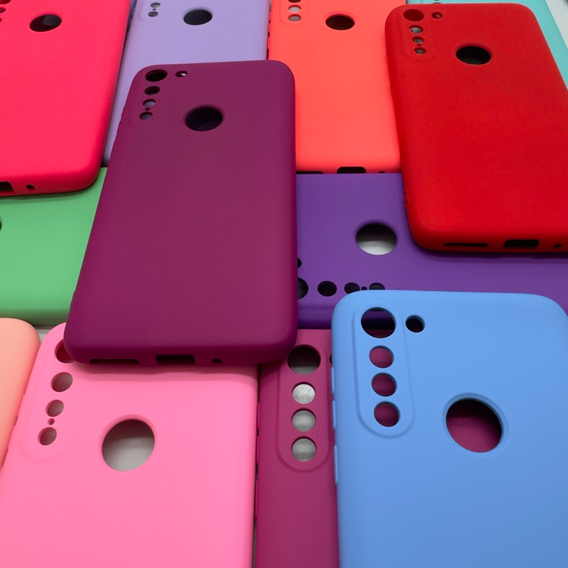 Capa Para Motorola Moto G8 Power Kit Capa + Pelicula 3D ou Só 1 Capinha Aveludada em Oferta na Shopee