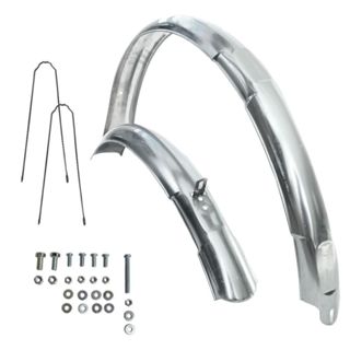 Paralama Aço Aro 26 Kit Completo Para Bicicletas Caiçara, Beach Praiana em Geral