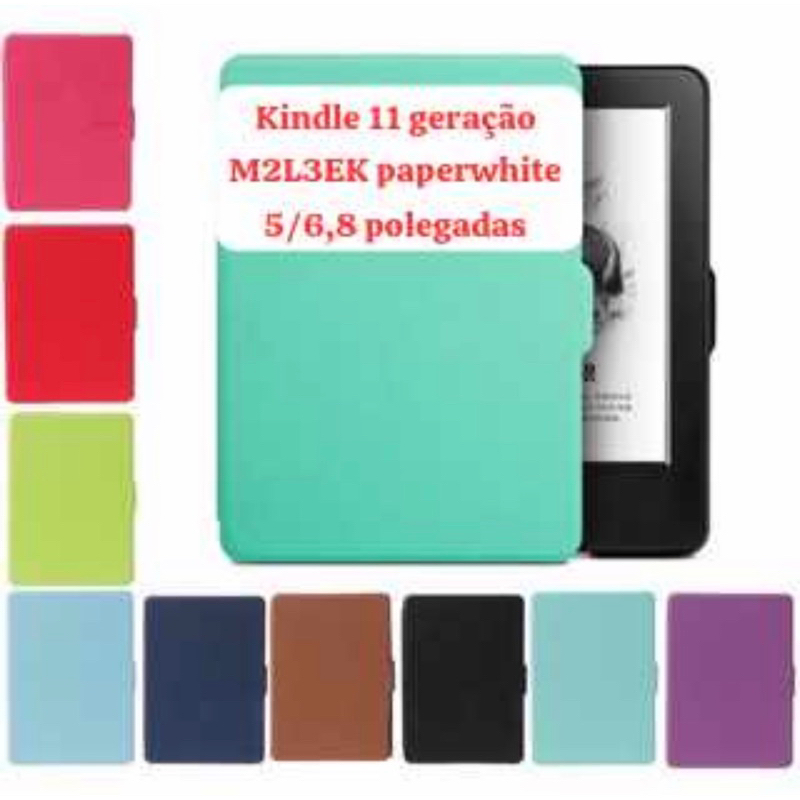 ATALHOBR  Capa Case Protetora Kindle Paperwhite 5 （2021）M2L4EK/M2L3EK 6.8Polegadas - Enviar Rapido